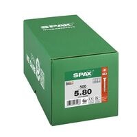 SPAX Universalschrauben T20 Senkkopf WIROX 5 x 80 mm 200 St.