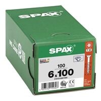 SPAX Universalschrauben T30 Senkkopf WIROX 6 x 100 mm 100 St.
