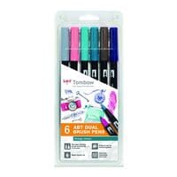 Tombow Faserschreiber »ABT Dual« Set (6 Stück)