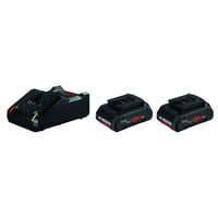 BOSCH ProCore 18V Akkus im Starter-Set 2x 4 Ah inkl. Ladegert