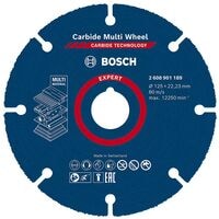 BOSCH Trennscheibe EXPERT Carbide Multi Wheel 12.5 cm