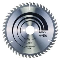 BOSCH Kreissgeblatt Optiline Wood 190,0 mm 48 Zhne