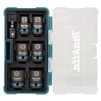 makita 7-tlg. Steckschlüssel-Satz »IMPACT BLACK«