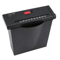Aktenvernichter Olympia PS 36 schwarz, Sicherheitsstufe 2, Partikelschnitt, bis 6 Blatt