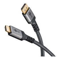 goobay DisplayPort 1.2/HDMI 2.0 Adapterkabel 3.0 m