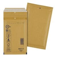 aroFol 200 Stck Luftpolster-Versandtaschen 2/B, 14,0x22,5 cm, im Gropack