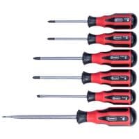 Connex 6-tlg. Schraubendreher-Set SL, PH1, PH2, PZ1, PZ2