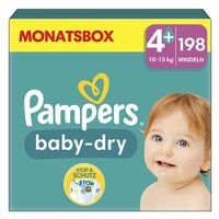 Pampers Windeln baby-dry™ Monatsbox Gr.4 (10-15 kg) 198 Stck