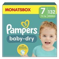 Pampers Windeln baby-dry™ Monatsbox Gr.7 (15+ kg) 132 Stck