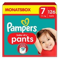 Pampers Windelhosen Monatsbox baby-dry™ pants Gr.7 (17+ kg) 126 Stck