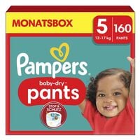 Pampers Windelhosen baby-dry™ Monatsbox Gr.5 (12-17 kg) 160 Stck