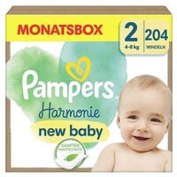 Pampers Windeln Harmonie™ Gr.2 (4-8 kg) 204 Stck
