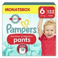 Pampers Windelhosen premium protection™ Monatsbox Gr.6 (15+ kg) 132 Stck