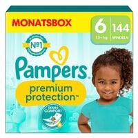 Pampers Windeln Monatsbox premium protection™ Gr.6 (13+ kg) 144 Stck