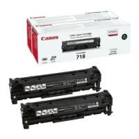 Canon 2x Toner »718BK« schwarz
