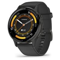 GARMIN Venu 3 schiefergrau schwarz, schiefergrau Smartwatch