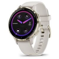GARMIN Venu 3S elfenbein, softgold elfenbein, softgold Smartwatch