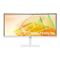 Samsung ViewFinity S34C650TAU VA Monitor, 86,4 cm (34''), 21:9, UWQHD, DisplayPort, HDMI, USB-Hub, Thunderbolt, Ethernet (LAN)
