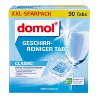 domol XXL-Sparpack Geschirr-Reiniger Tabs Classic 90 Stck
