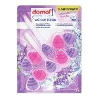 domol WC-Duftstein »Lavendelfrische« 5-fach Power 