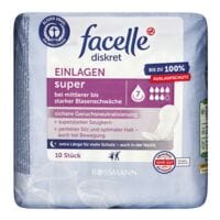 facelle 10er-Pack Einlagen super