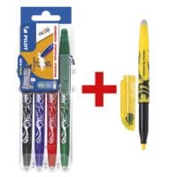 Tintenroller Pilot FriXion Ball 0.7 4er Set2Go inkl. Textmarker »Frixion«