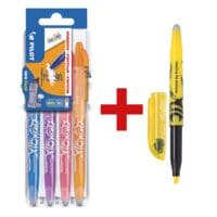 Tintenroller Pilot FriXion Ball 0.7, radierbar inkl. Textmarker »Frixion«