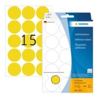 Herma Vielzwecketiketten permanent farbig  32 mm 480 Stck