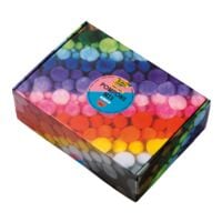 folia Pompons Mix »JUMBO BUNT« 200 g