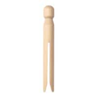 folia Retro Holzklammern wood natural 50 Stck