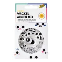 folia Wackelaugen Set BIG BOX MIX 200 Stck