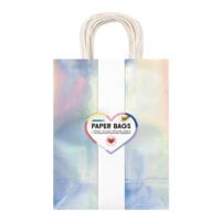folia 20er-Pack Papier-Tragetaschen Irideszenz Gre L