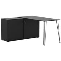 Mbelpartner Schreibtisch Ekko 129,5 cm, 2-Fu
