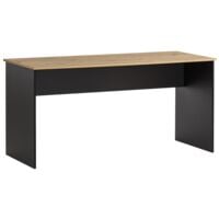 Mbelpartner Schreibtisch Aino 150 cm, Wangen-Fu schwarz