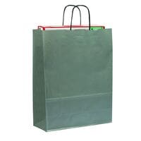 VP 150 Stck Papier-Tragetaschen Toptwist 240,0/310,0 mm silber