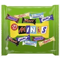 Mars 71er-Pack Schokoladenriegel MIXED minis
