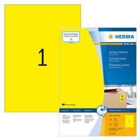 Herma Universaletiketten SPECIAL gelb 210,0 x 297,0 mm 100 Stck
