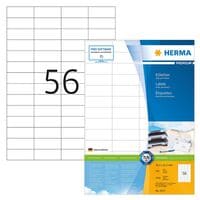 Herma Universaletiketten wei 52,5 x 21,2 mm 5600 Stck