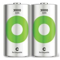 GP Lighting 2x Akku ReCyko Baby C 3000 mAh