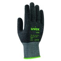 UVEX Schnittschutzhandschuhe C300 dry HPE (High Performamce Elastomer) anthrazit, grn