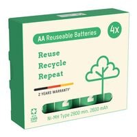 Ansmann 4x Batterien Typ 2800 Mignon AA 2600 mAh