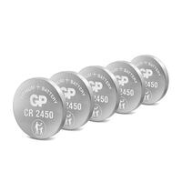 GP Lighting 5x Knopfzellen CR2450 Knopfzelle 600 mAh