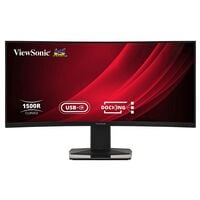 ViewSonic VG3419C  LCD Monitor, 86,0 cm (33,9''), 21:9, WQHD, DisplayPort, HDMI, Audio Out, 3x USB Typ A, USB Typ B, USB Typ C, Ethernet (LAN)