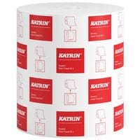 Handtuchrolle Katrin System M2 2-lagig, hochwei mit Endlospapier