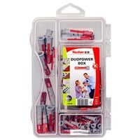 fischer Universaldbel-Sortiment DuoPower-Box mini 2K 85 Stck