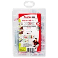 fischer Dbel- und Schrauben-Sortiment Meister-Box - DuoLine 2K 91 Stck