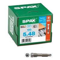 SPAX Terrassenschrauben T25 Zylinderkopf A2 5 x 48 mm 100 Stück