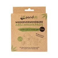 pandoo Abschminkpads Baumwolle schwarz waschbar 10 Stck