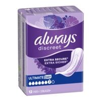 Always Inkontinenzeinlagen Discreet Ultimate Tag - 48 Stck