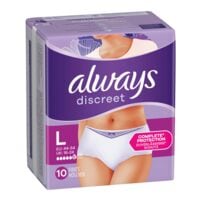 Always Inkontinenzhschen discreet Normal Gr. L - 40 Stck